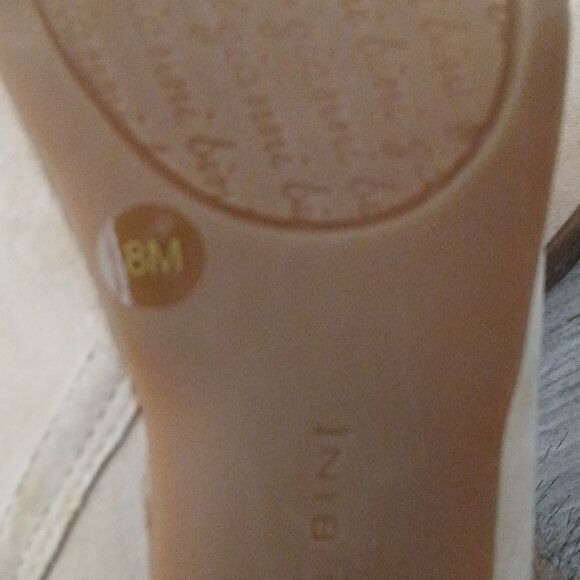 Gianni Bini Fur Topped Heeled Booties in Tan size 8 - Picture 6 of 10